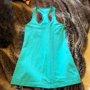 Lululemon Cool Racerback sz 6 Bali Breeze